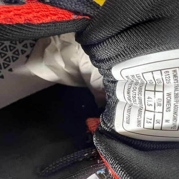 DANNER FP MOVEMENT TRAIL 2650 SNEAKERS IN LAGOON AND CANDY APPLE NWT - Picture 8 of 13